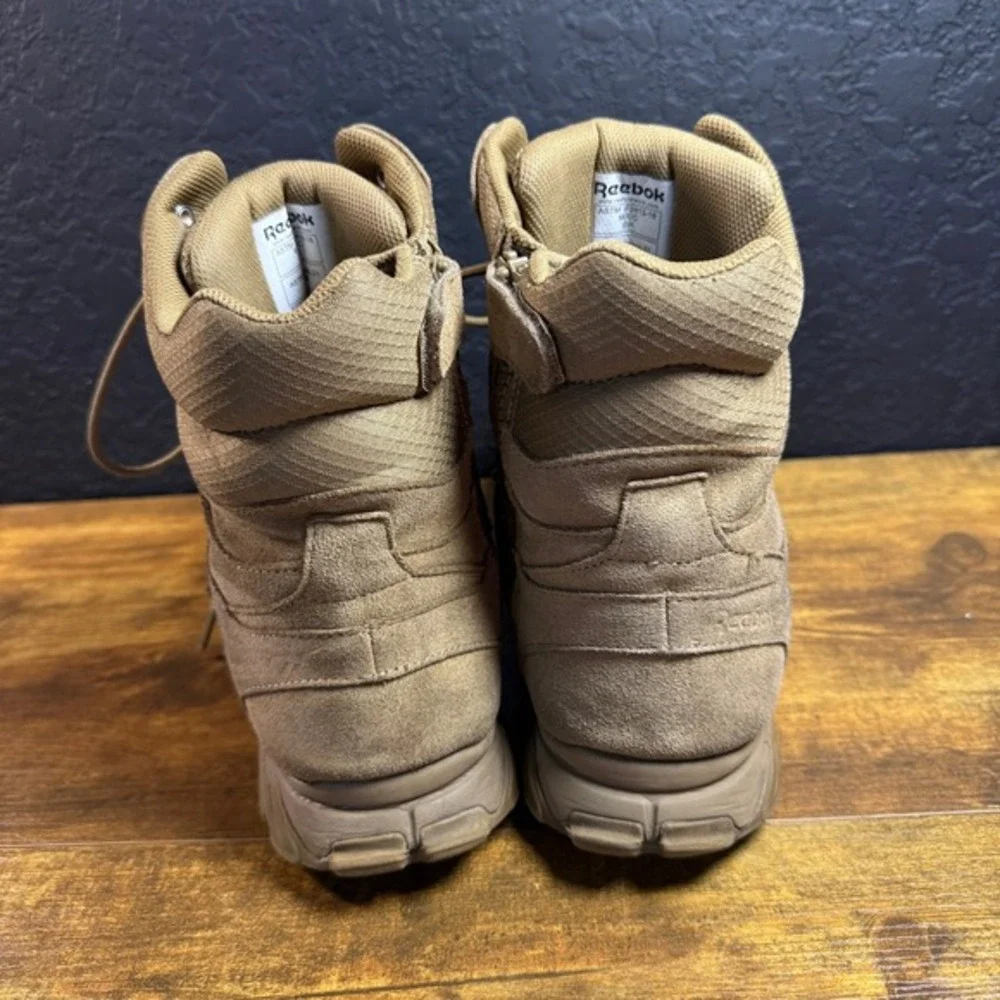 Reebok‎ Sublite Cushion RB4461 Coyote Suede Waterproof Tactical Boots Mens 11.5